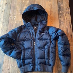 The North Face Dark Blue Medium Puffer Coat